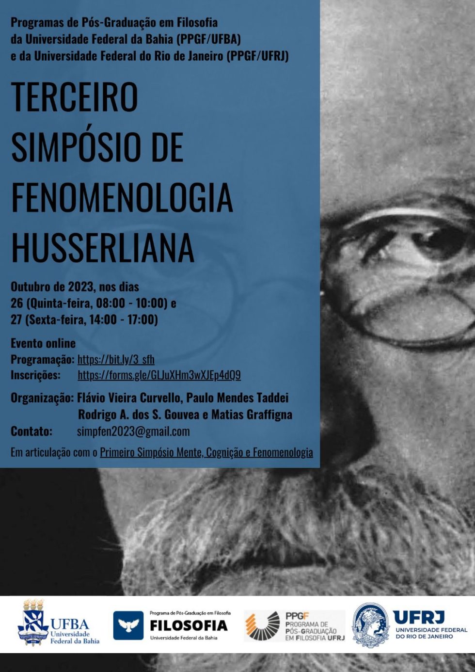 Terceiro Simp Sio De Fenomenologia Husserliana Laborat Rio De